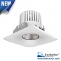 4 Inch Square Shape COB LED Retrofit Trim0